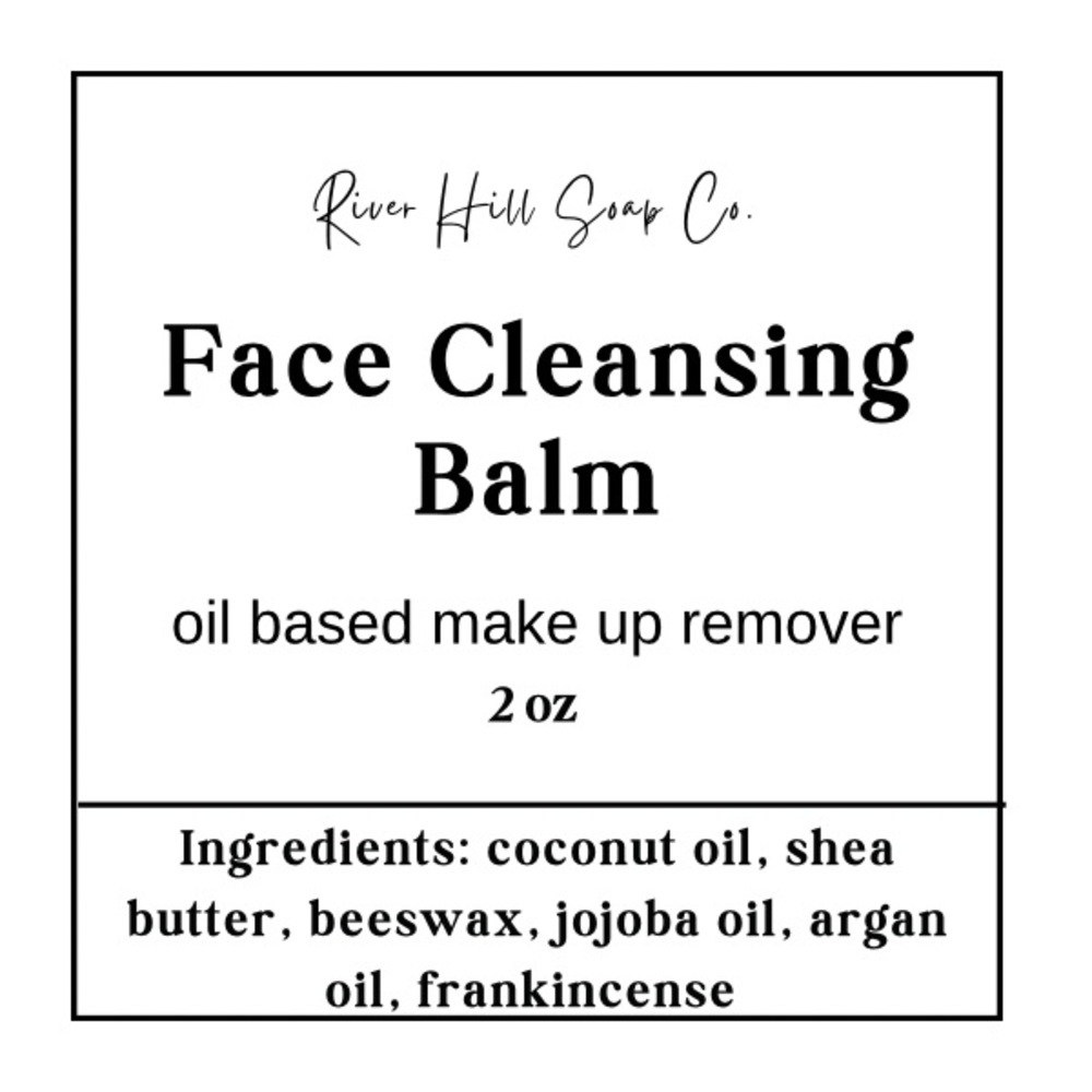 Face Cleansing Balm - White